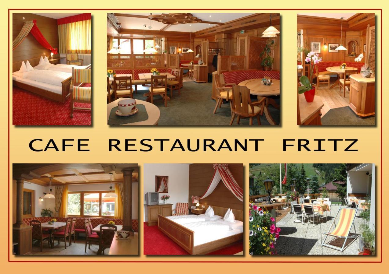 Pension Cafe Fritz Lech am Arlberg Exteriör bild