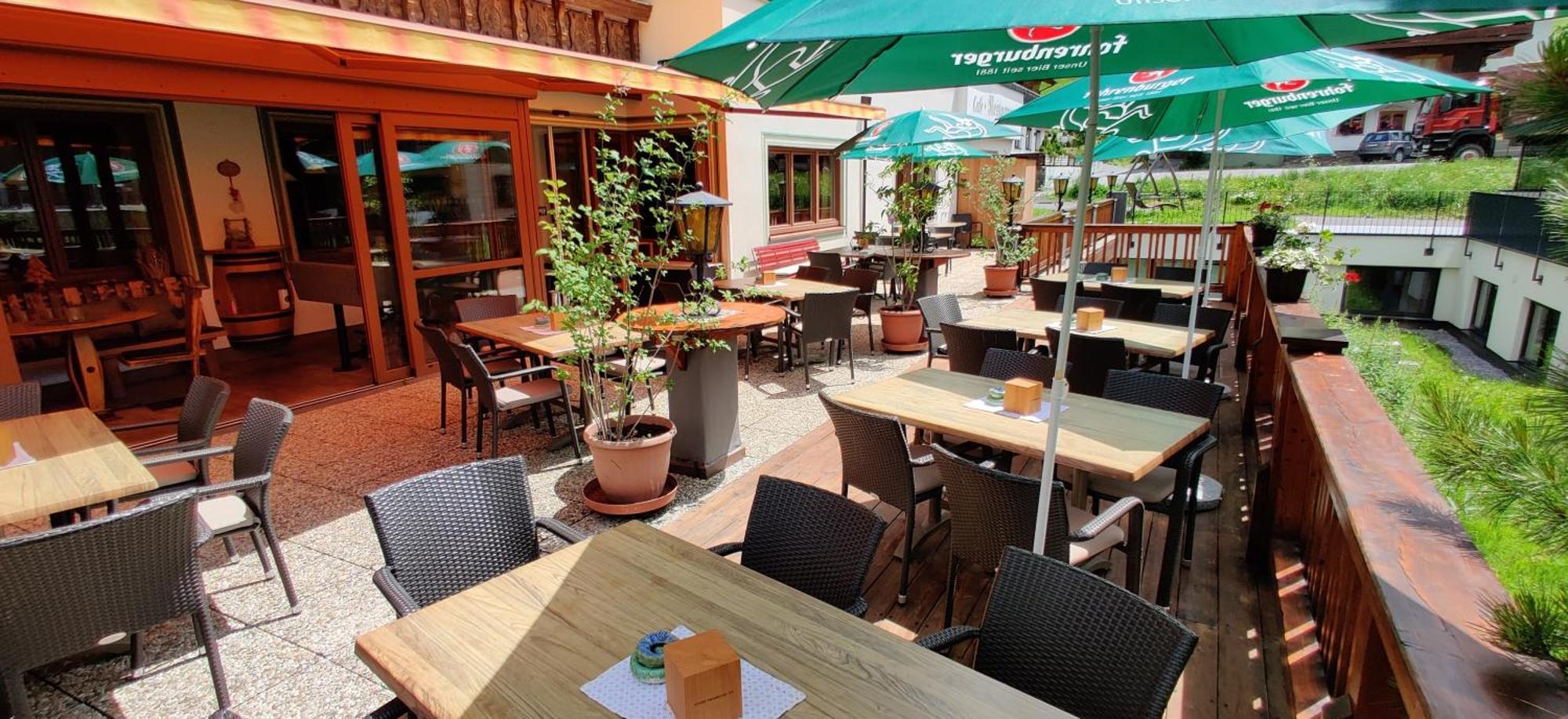 Pension Cafe Fritz Lech am Arlberg Exteriör bild